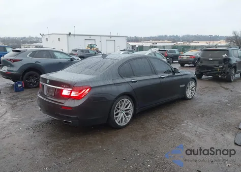 2014 BMW 750I xDrive from USA, damaged, VIN WBAYB6C5XED224395